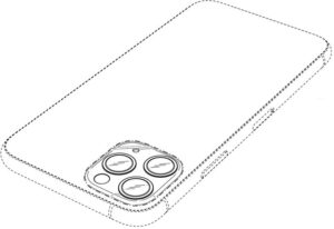 iphoneの部分意匠 タピオカレンズ