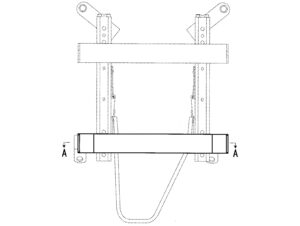 シートレールの意匠